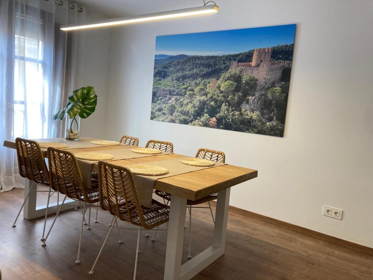 Apartamento Centrico, Climatizado Y Totalmente Equipado De 3 Habitaciones Para 6-7 Personas Santa Coloma De Farners Exteriör bild