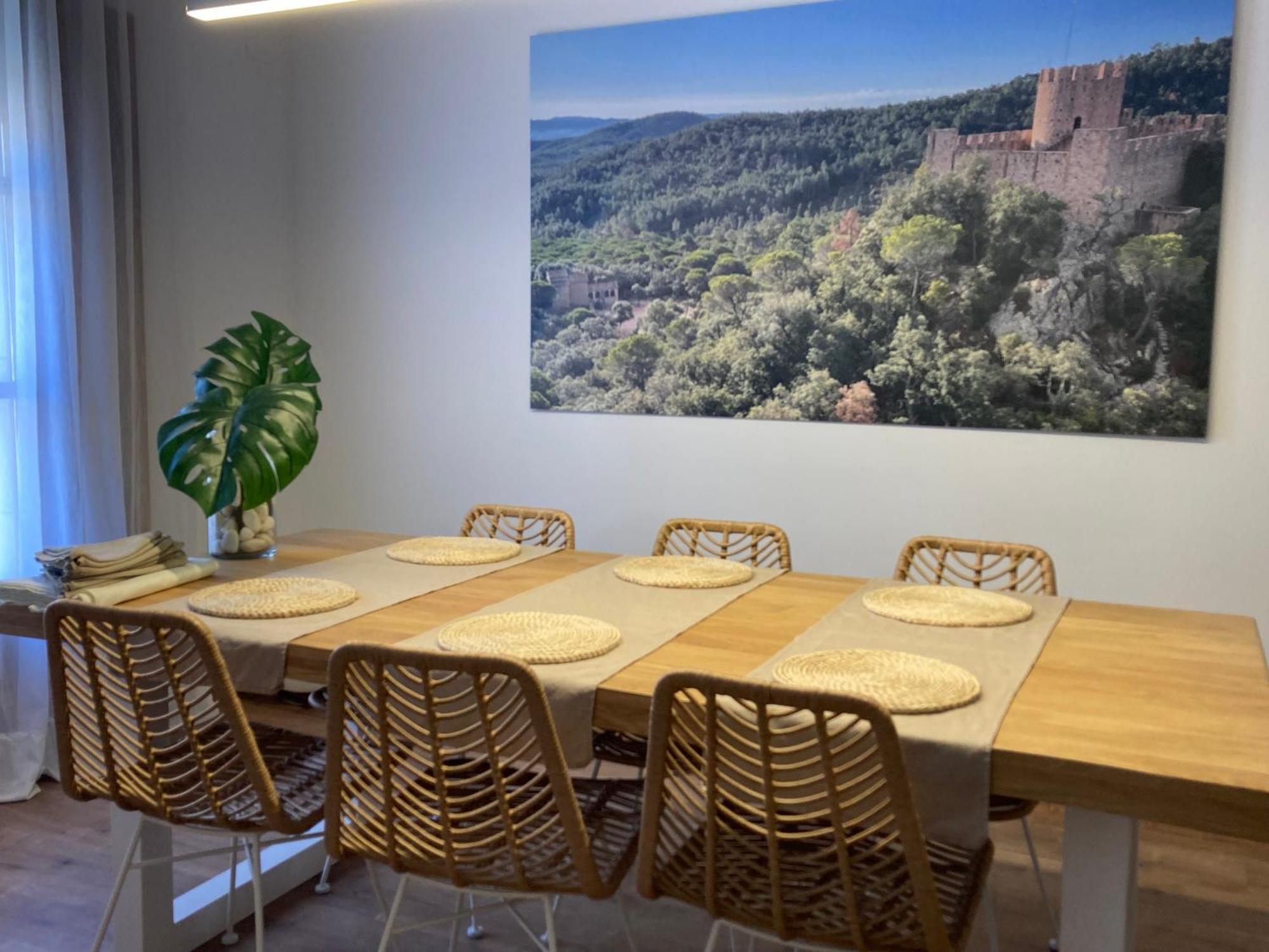 Apartamento Centrico, Climatizado Y Totalmente Equipado De 3 Habitaciones Para 6-7 Personas Santa Coloma De Farners Exteriör bild